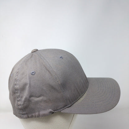 Idaho Beard Fitted Hat Gray L/XL Embroidered Flexfit Yupoong 6 Panel