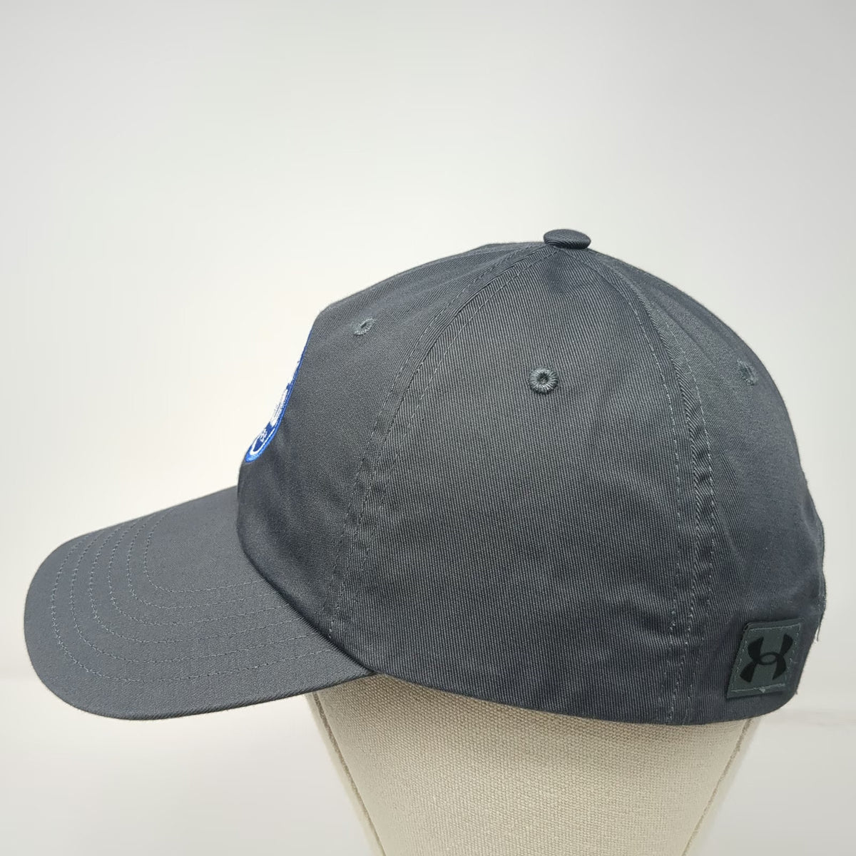 Under Armour Baseball Cap Gray One Size Spice World Patch Hat Slideback Buckle
