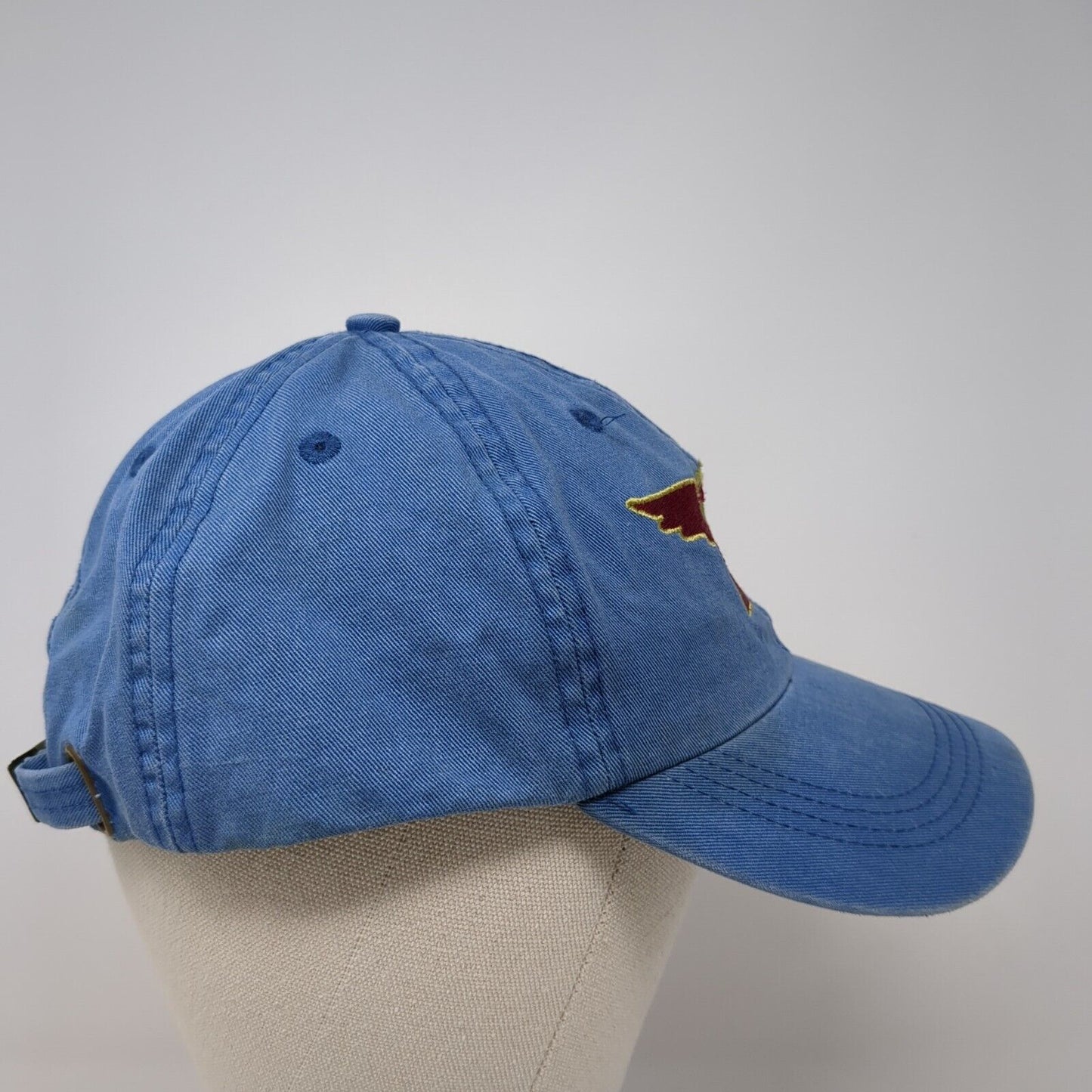 Alternative Slideback Hat Blue One Size Embroidered Logo Adjustable