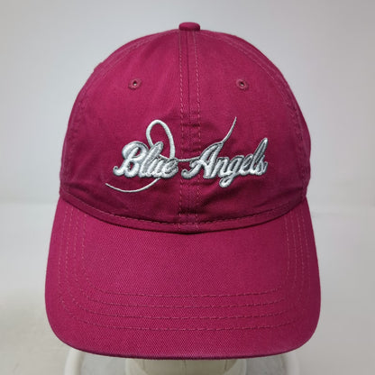 Ouray Sportswear Blue Angels Pink Baseball Cap One Size Hat Strapback Cotton