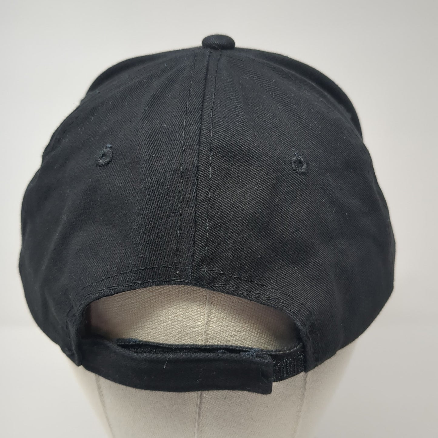 AutoZone Strapback Hat Black One Size Adjustable Embroidered 6 Panel