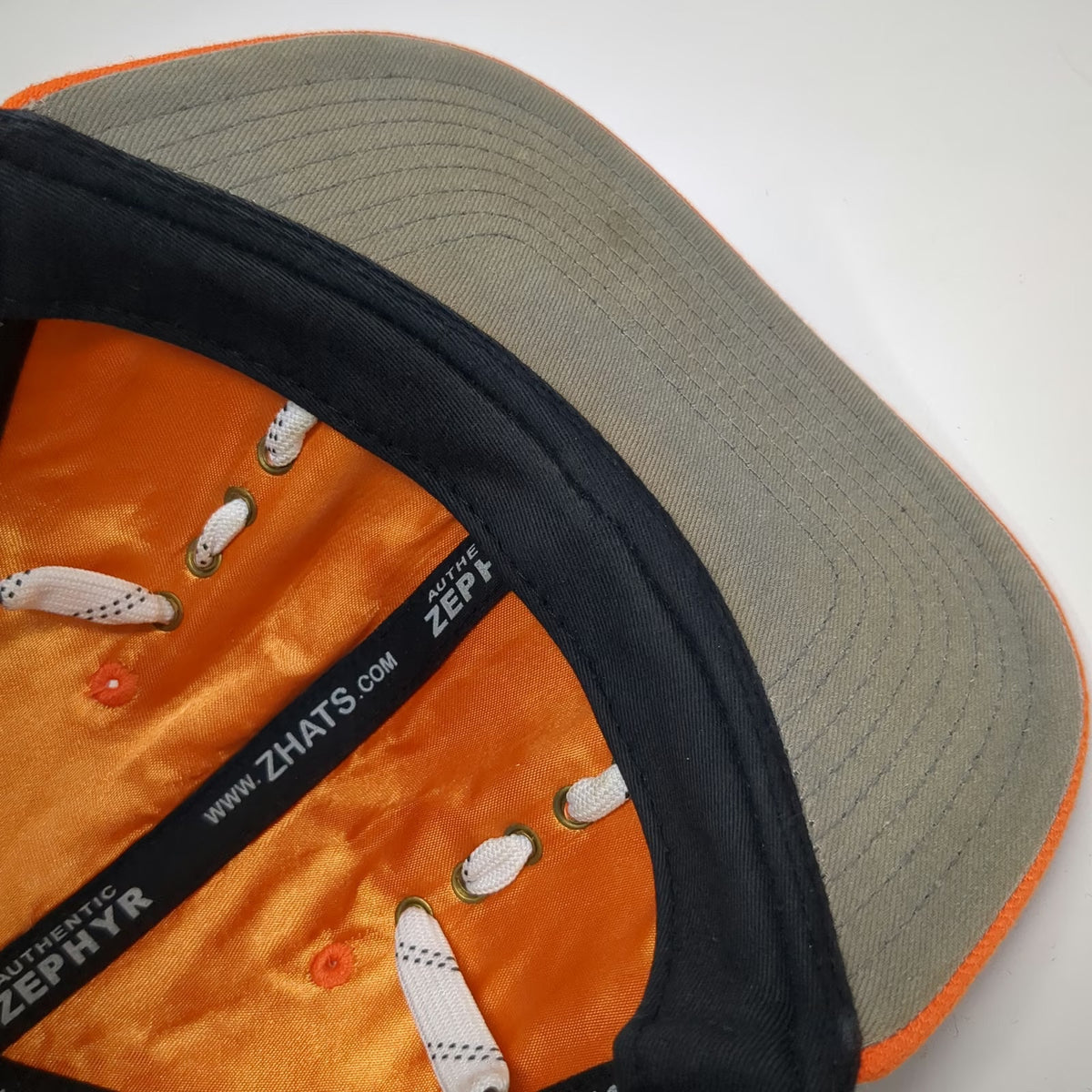 Philadelphia Flyers NHL Zephyr Snapback Hat Blue Orange One Size Lacer Laces