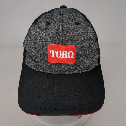 Toro Strapback Hat Black OSFM Turf Equipment & Irrigation Embroidered