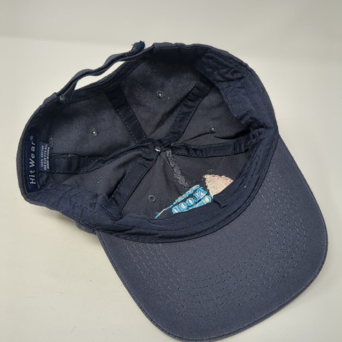 Community Blood Center of the Ozarks Strapback Hat Blue One Size Outdoor