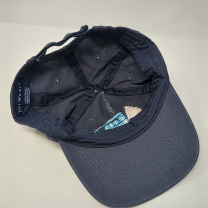 Community Blood Center of the Ozarks Strapback Hat Blue One Size Outdoor
