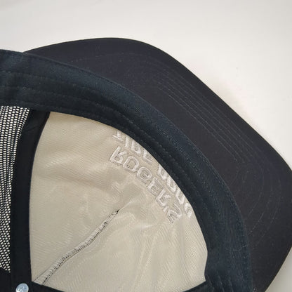 Richardson Trucker Hat Black One Size Rogers Tire Pros Auto Care Mesh Snapback