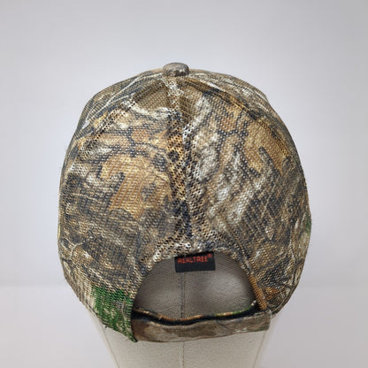 Cookseys Country Store Dentsville MD Strapback Trucker Hat Camo OS Mesh Realtree