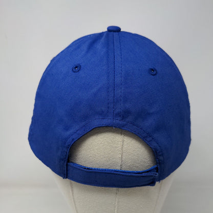 Exxact Express Strapback Hat Blue OSFM Adjustable Embroidered Hit Wear