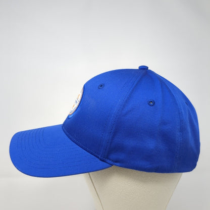 Pioneer Federal Credit Union Snapback Hat Blue One Size Adjustable