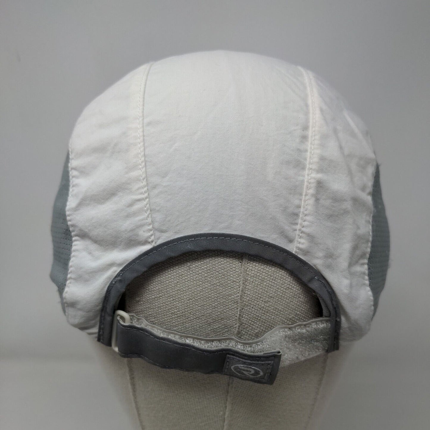 ZIVOT Golf Strapback Hat White OS Adjustable Embroidered Richardson Adventure
