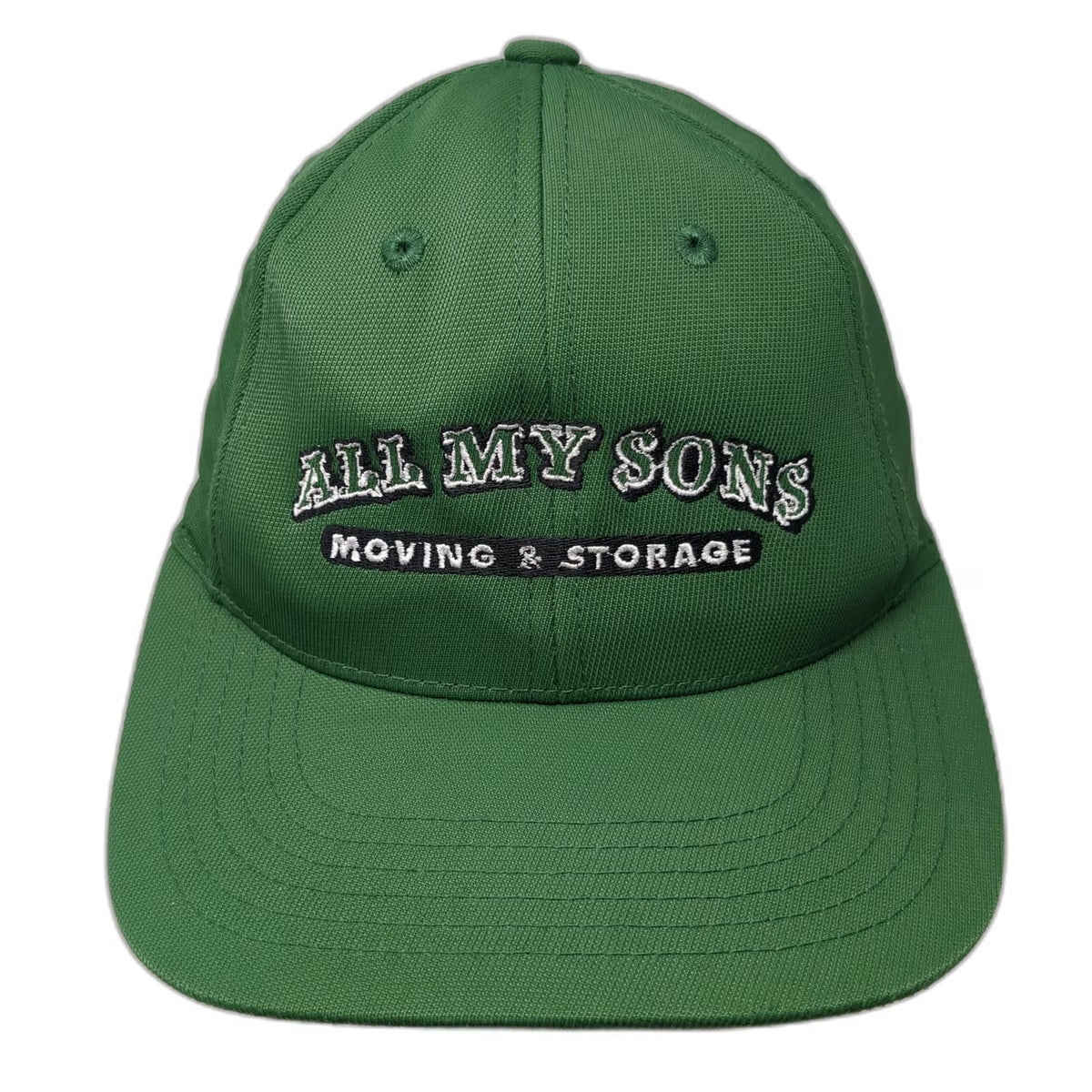 Sport-Tek All My Sons Moving Storage Baseball Cap Green One Size Strapback Hat