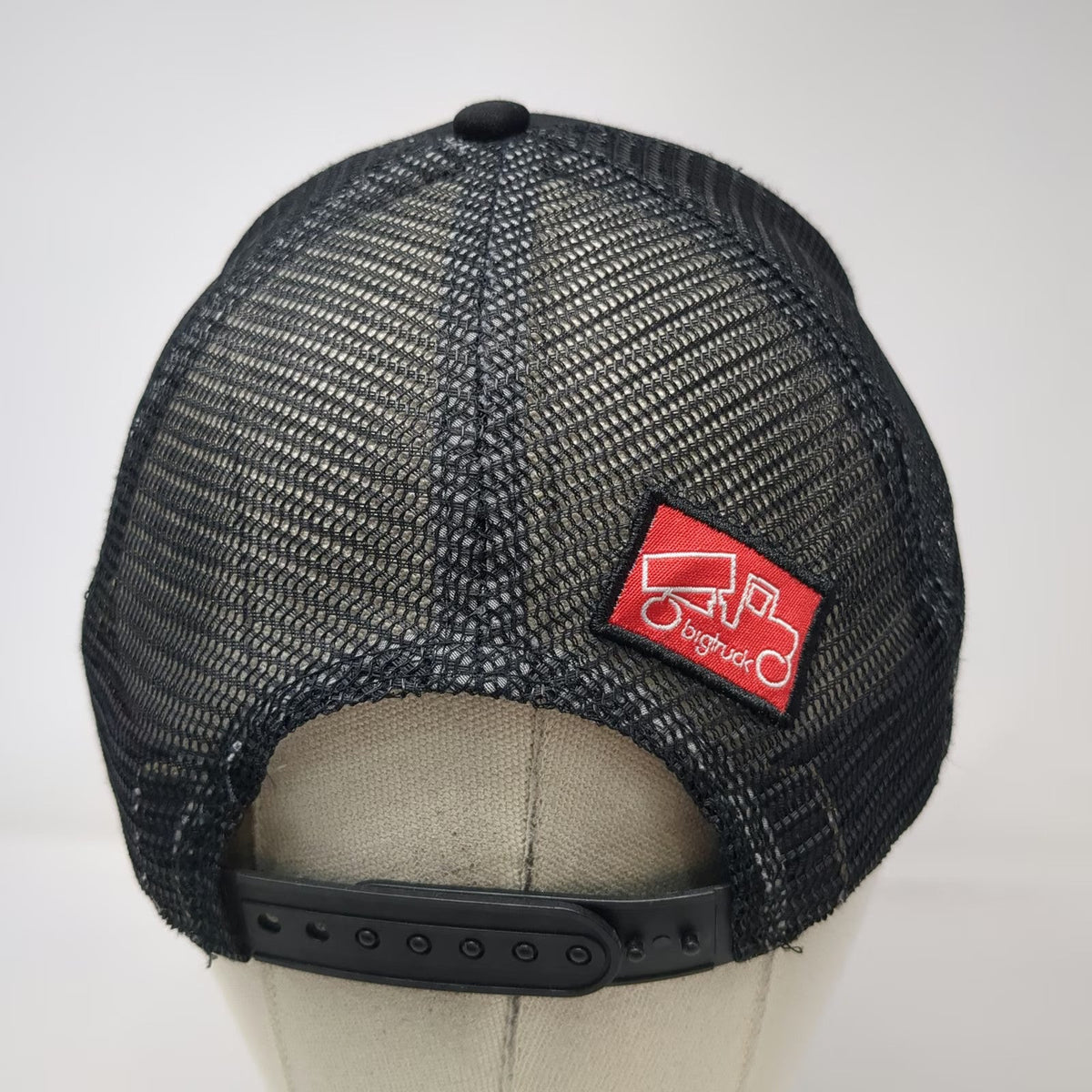 Bigtruck Trucker Hat Black One Size Patch Mesh Back Snapback Lake Tahoe Brand