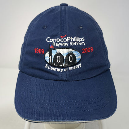 Bayside Baseball Cap Blue One Size ConocoPhillips Bayway Refinery Hat USA Made