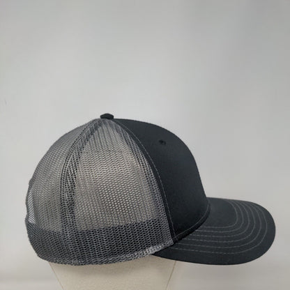 Valley Wide Cooperative Snapback Trucker Hat Black OSFM Mesh Back Otto