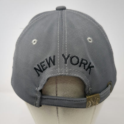 New York Yankees MLB Gray Baseball Cap One Size All Over Print Slideback Hat