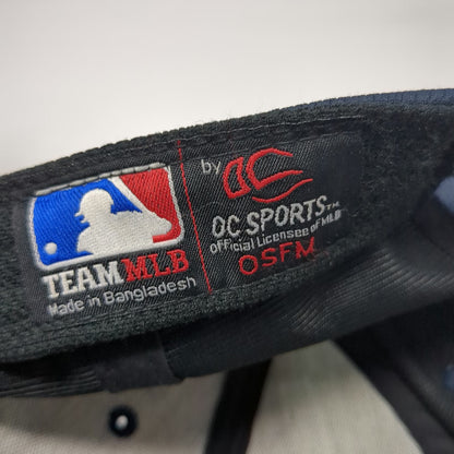 Atlanta Braves MLB OC Sports Baseball Cap Blue Red White OSFM Hat Curved Brim