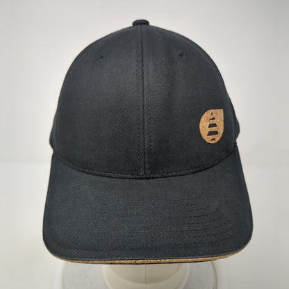 Yupoong Snapback Hat Black One Size Picture Fight Climate Change Logo