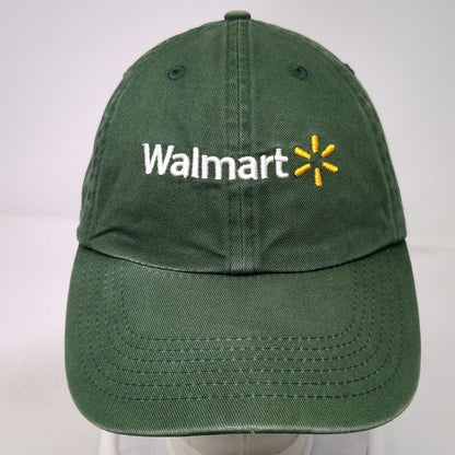 Walmart Spark Logo Green Baseball Cap One Size Slideback Cotton Adjustable Hat
