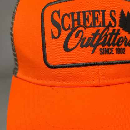 Scheels Outfitters Fitted Mesh Back Trucker Hat Multi L/XL Colorblock