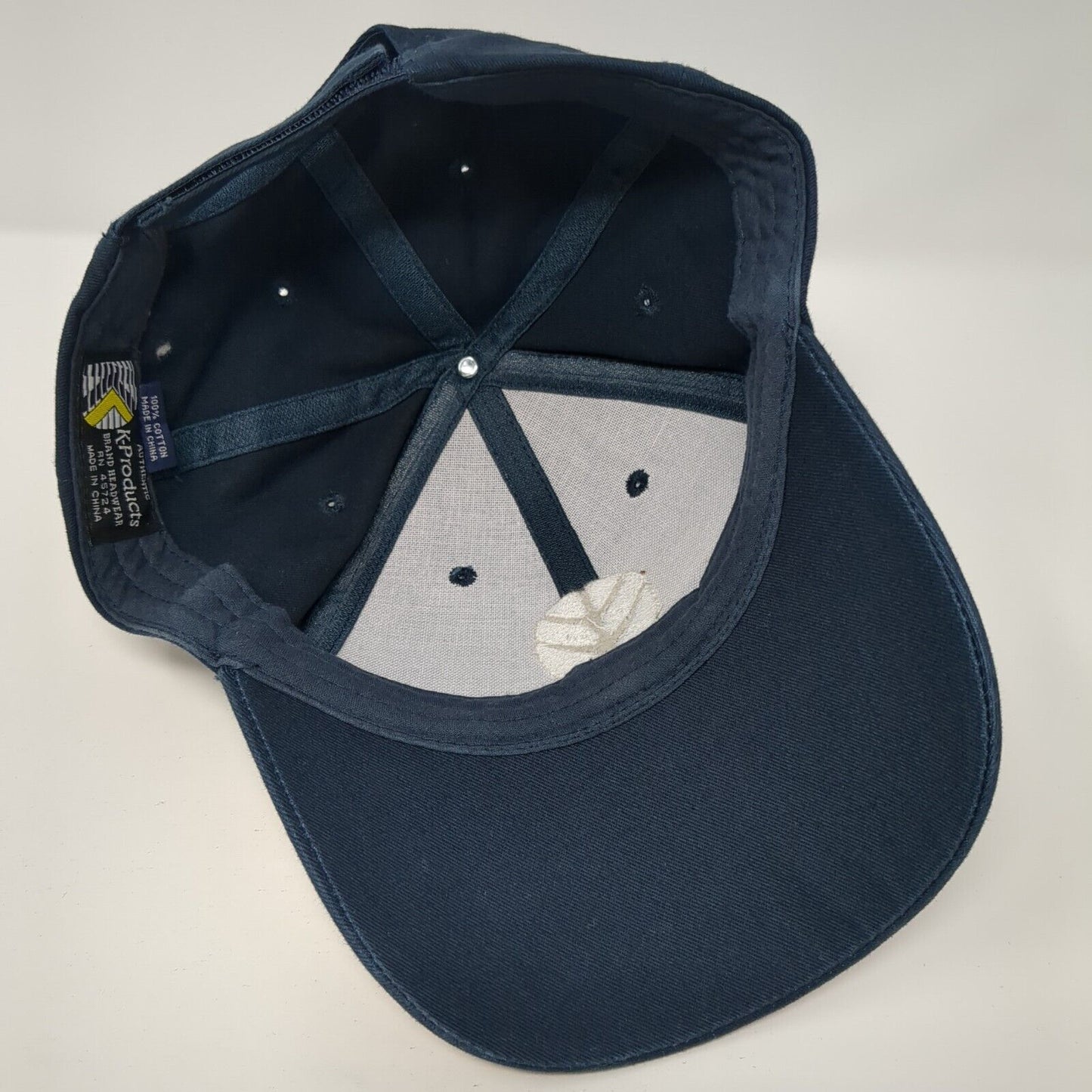 New Holland Strapback Hat Blue One Size Adjustable Solid K-Products