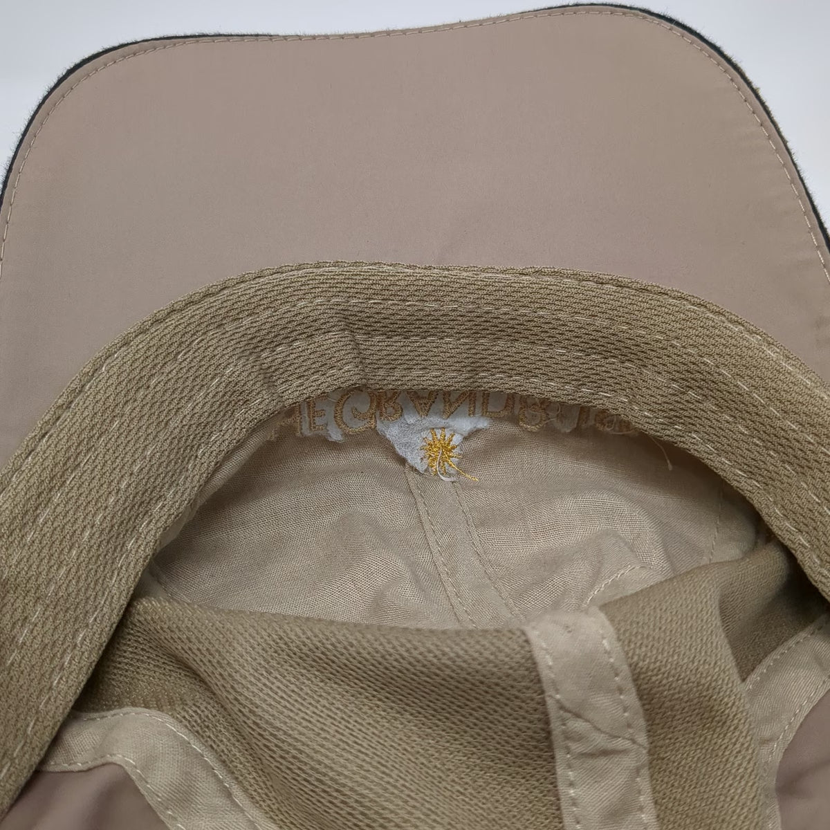 Oscar Saucedo Baseball Cap Beige One Size Grand Bliss Resort Mesh Hat Reflective