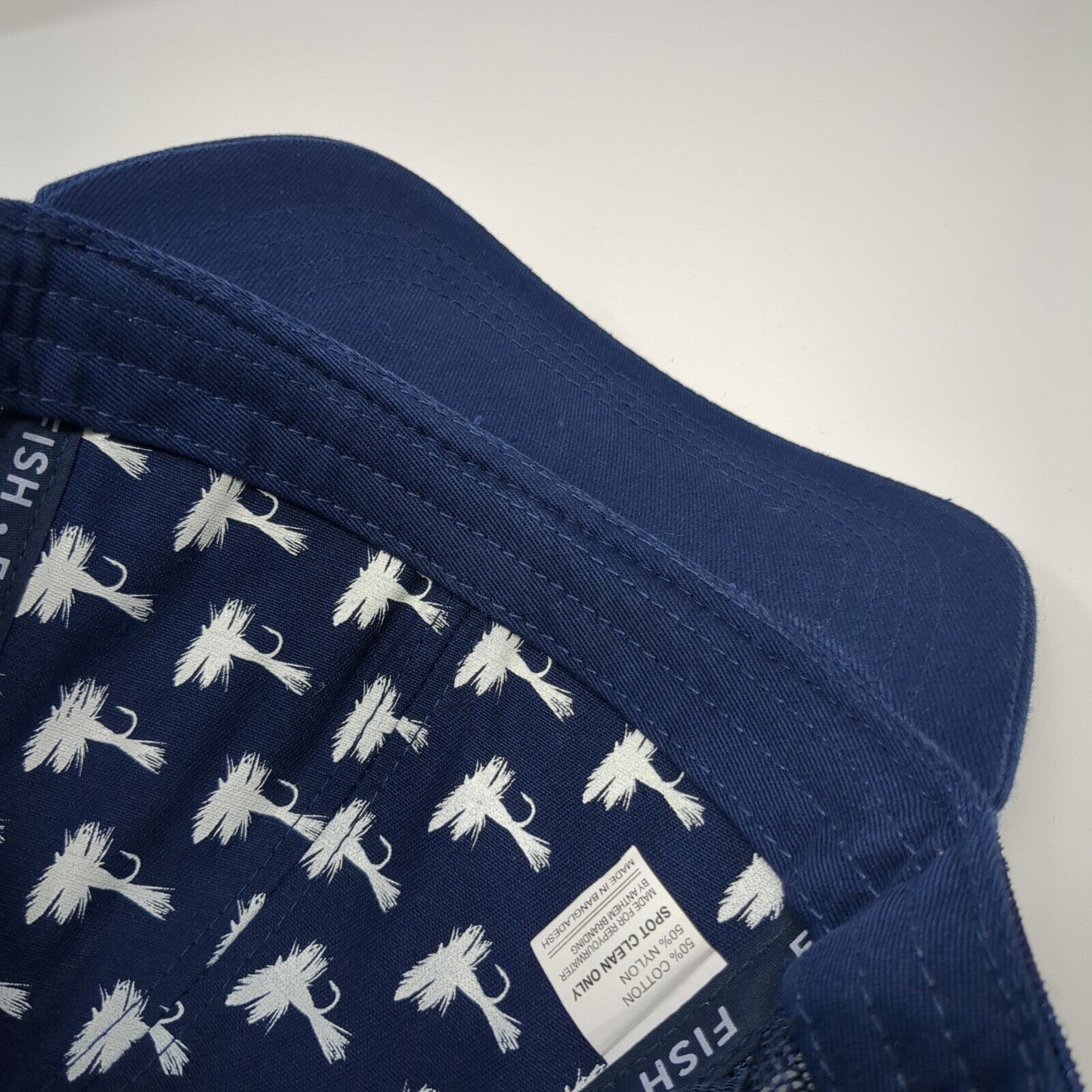 JD High Country Outfitters Jackson WY Snapback Trucker Hat Blue OS Mesh Back