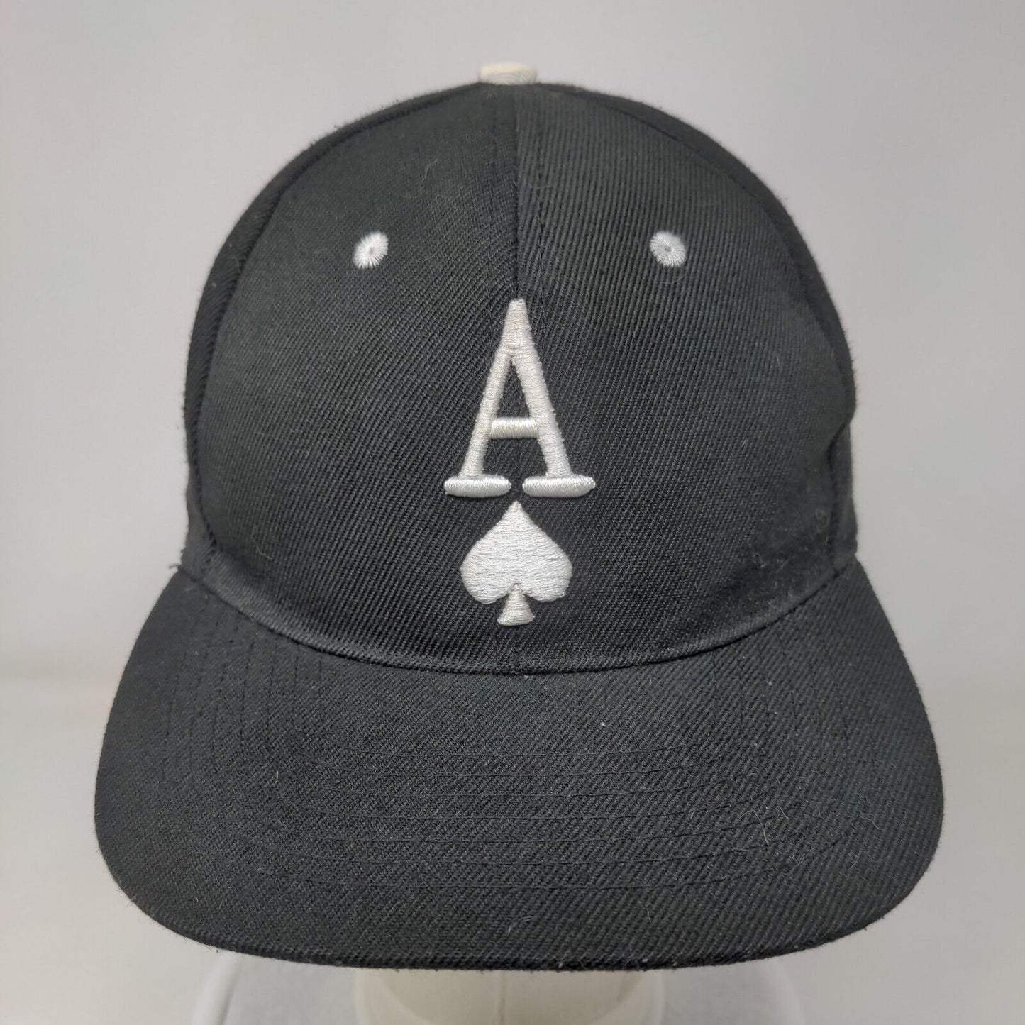 Ace Of Spades Snapback Hat Black OSFA Embroidered Carbon Elements