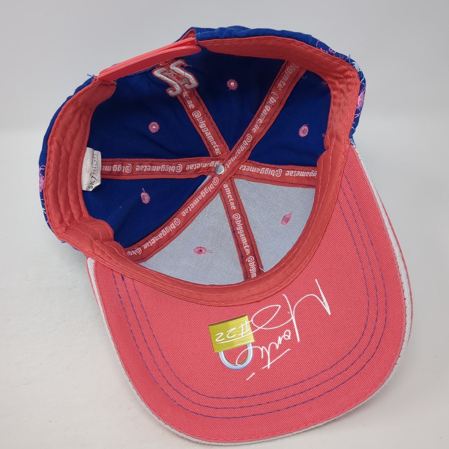 Washington Monti #22 Snapback Cap Multicolor One Size Adjustable Embroidered