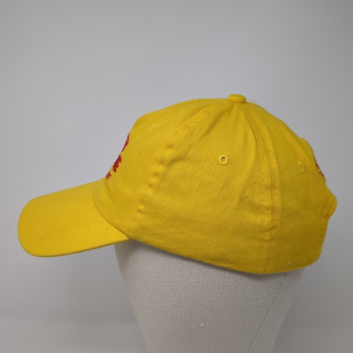 Super Awesome Super Pretzel Hat Baseball Cap Yellow One Size Adjustable Hit Wear