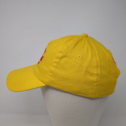 Super Awesome Super Pretzel Hat Baseball Cap Yellow One Size Adjustable Hit Wear