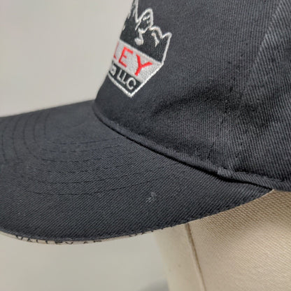 Valley Agronomics LLC Strapback Hat Black OSFA Adjustable Embroidered Vie Gear