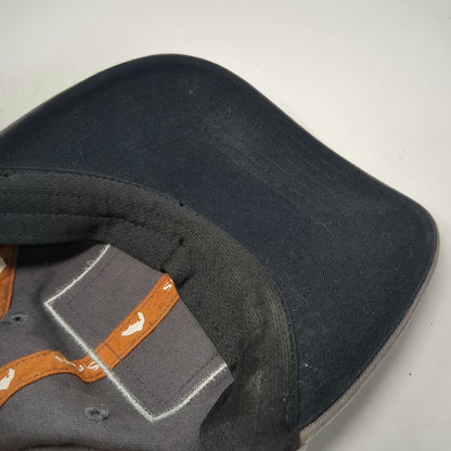 Simms Baseball Cap Gray OSFM Fishing Products Bozeman Montana Patch Hat Strap