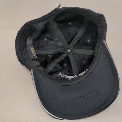 Lake Nona Slideback Hat Black One Size Adjustable Embroidered 6 Panel Core365
