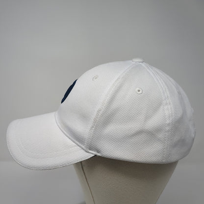 Letter D Strapback Hat White One Size Adjustable Embroidered Disney