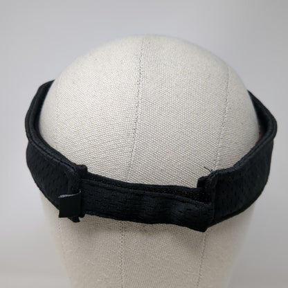 Pacific Headwear Visor Black One Size Strapback Kendall Gold Mesh Athletic Hat