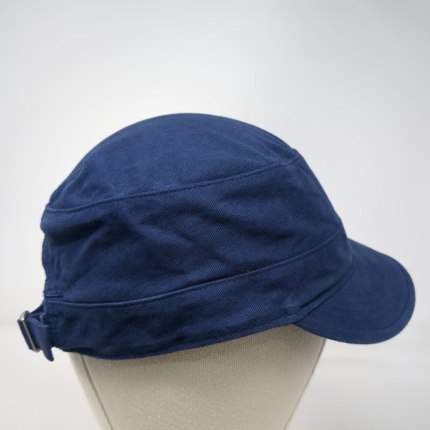 New England Patriots NFL OTS Army Cap Blue One Size Adjustable Buckle Cotton Hat