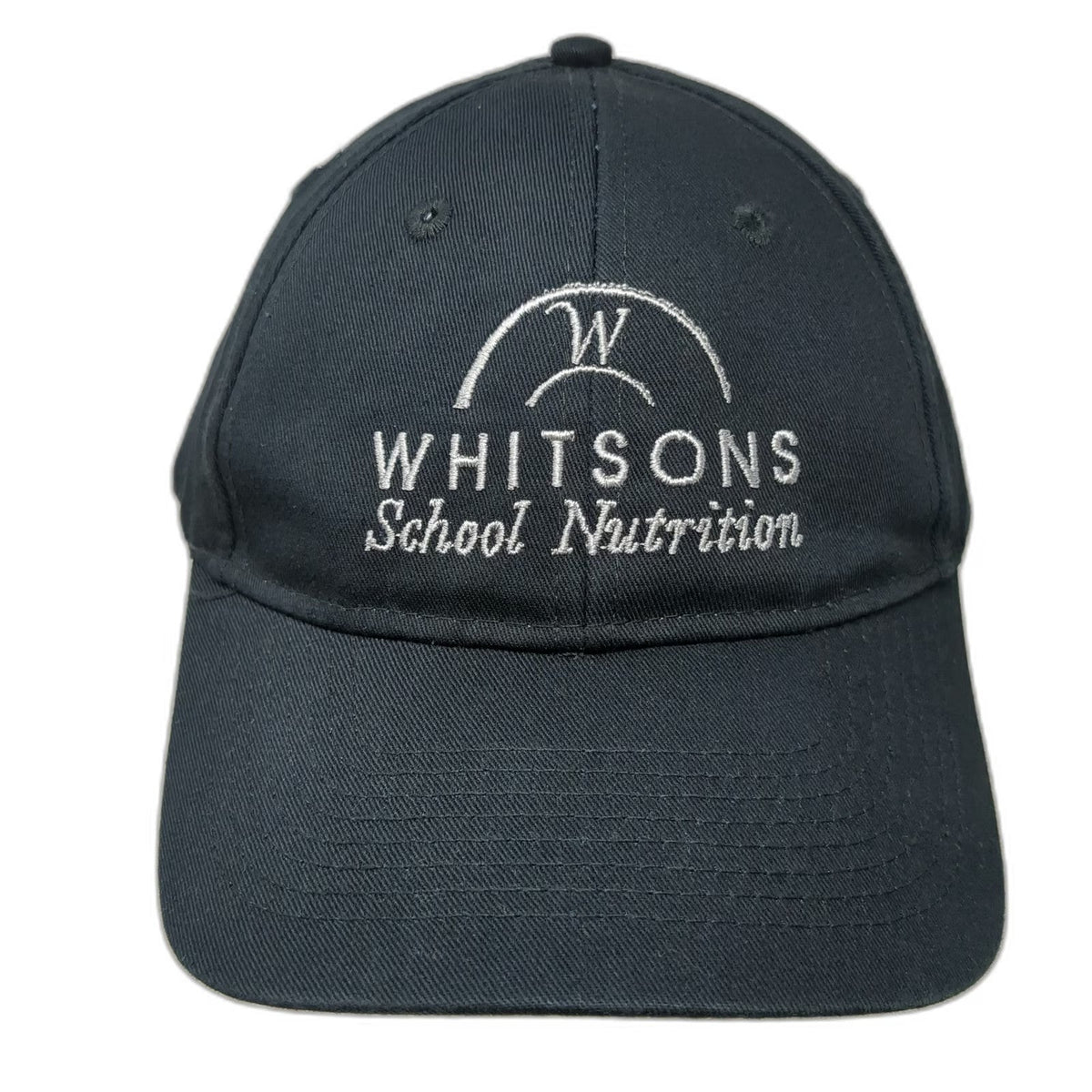 Port & Company Baseball Cap Black One Size Whitsons School Nutrition Hat Logo