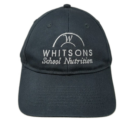 Port & Company Baseball Cap Black One Size Whitsons School Nutrition Hat Logo