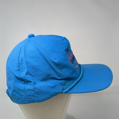 Vintage Chevrolet Snapback Trucker Hat Blue OSFA The Heartbeat of America