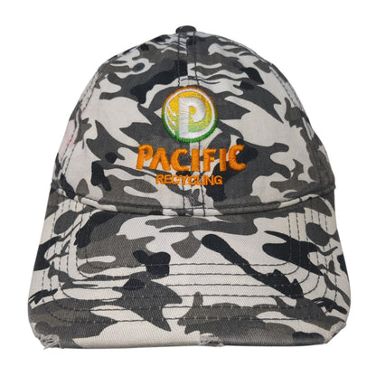 Pacific Recycling Baseball Cap Multicolor One Size Adjustable Embroidered Otto