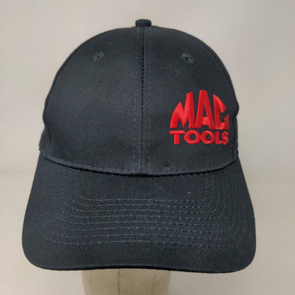 Port & Company Men's Strapback Hat Black Adjustable Embroidered Mac Tools Logo