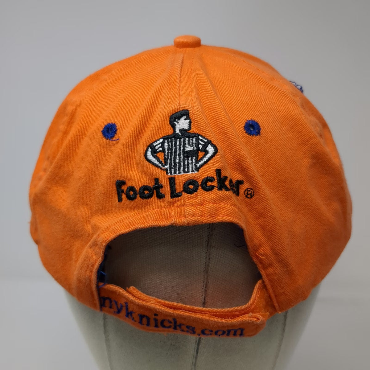 New York Knicks NBA UHG Orange OSFM Foot Locker Strapback Embroidered Cap Hat