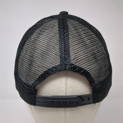 Thunder Squad Snapback Trucker Hat Black OSFA Mesh Back Adjustable