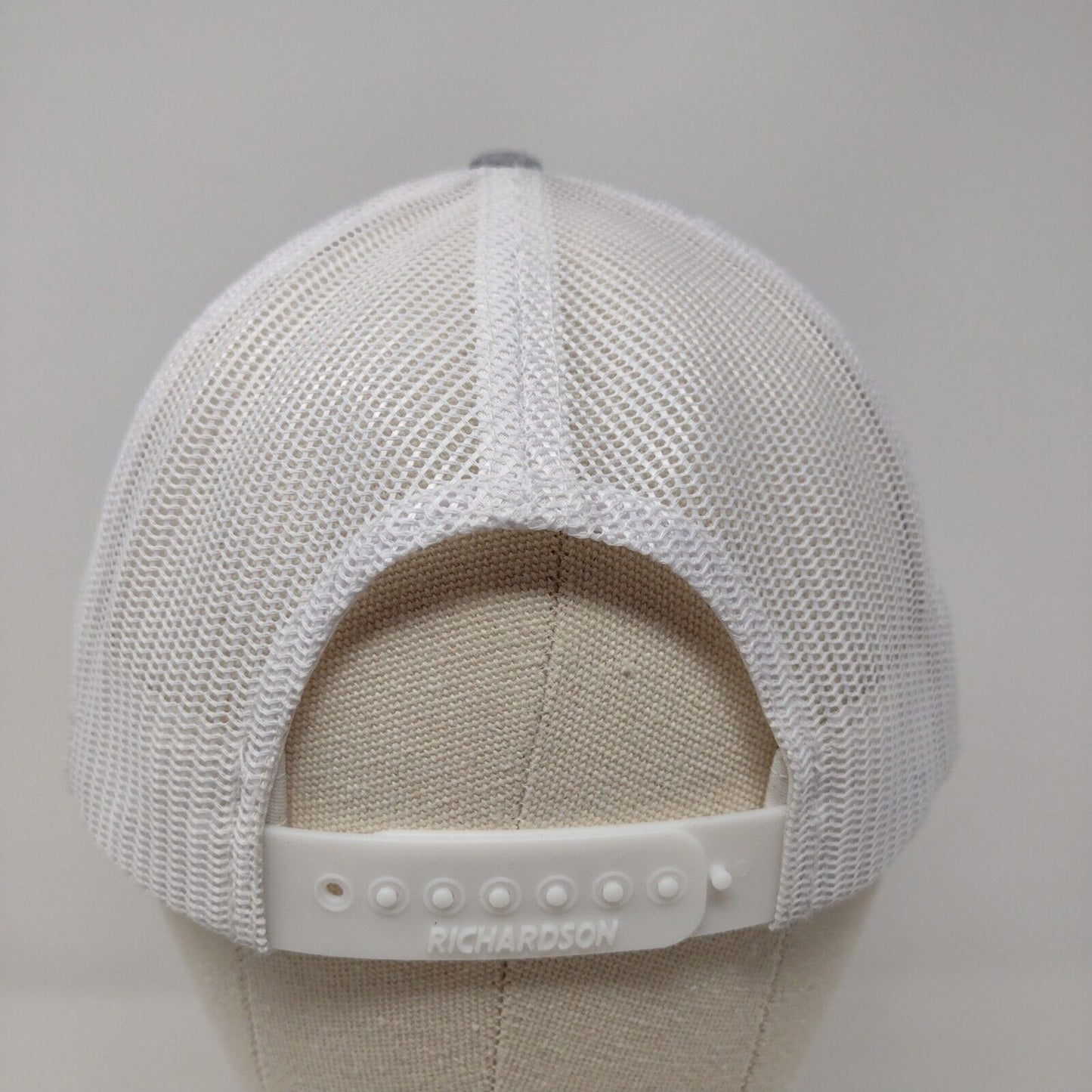 Dry Canyon Snapback Mesh Back Trucker Hat Gray OSFA Embroidered