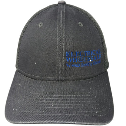 New Era Baseball Cap Gray L Electrical Wholesale Mesh Stretch 39THIRTY Hat