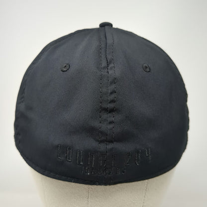 The Game Baseball Cap Black One Size Fitted Rhino Lounge 204 Jackson MS Hat 3D