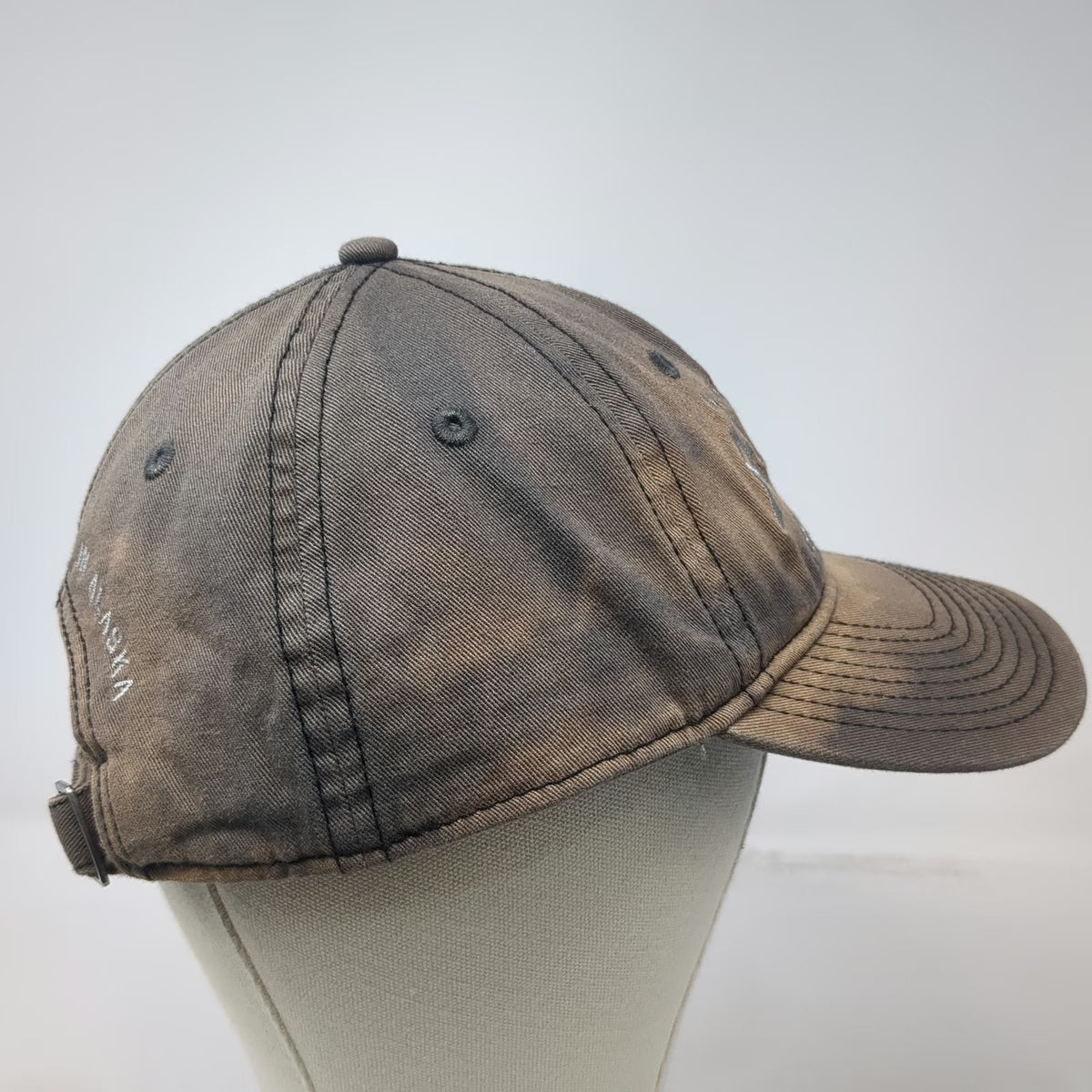 Alaskan Brewing Co Baseball Cap Gray One Size Juneau Amber Beer Boat Patch Hat