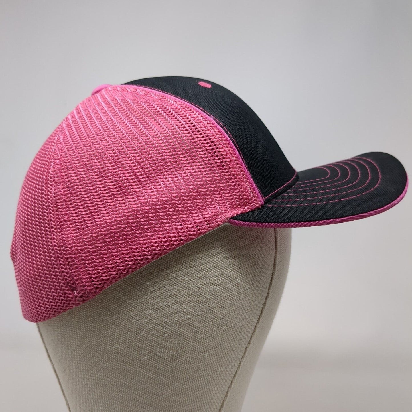 CSC Fitted Mesh Back Trucker Hat Multi Youth 6 3/8-6 7/8 Colorblock