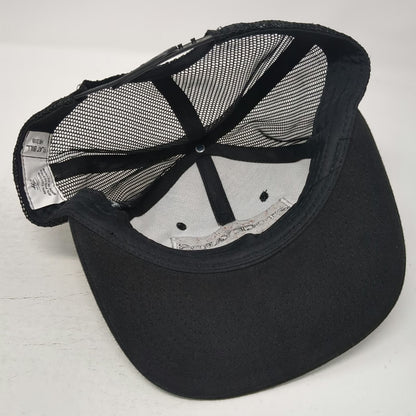 Hat Republic Trucker Hat Black One Size Fort Worth Stockyards Longhorn Snapback