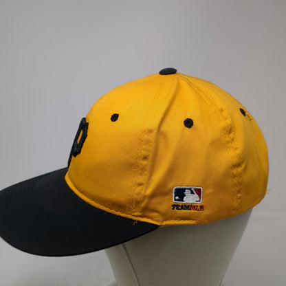 Pittsburgh Pirates MLB OC Sports Baseball Cap Yellow Black OSFM Strapback Hat